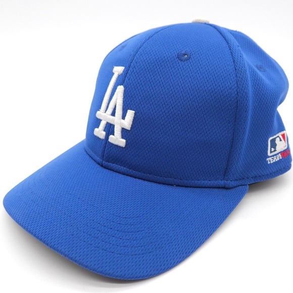 Los Angeles LA Dodgers Blue Strapback Hat Baseball Cap Team MLB Adult Adjustable - Picture 1 of 7